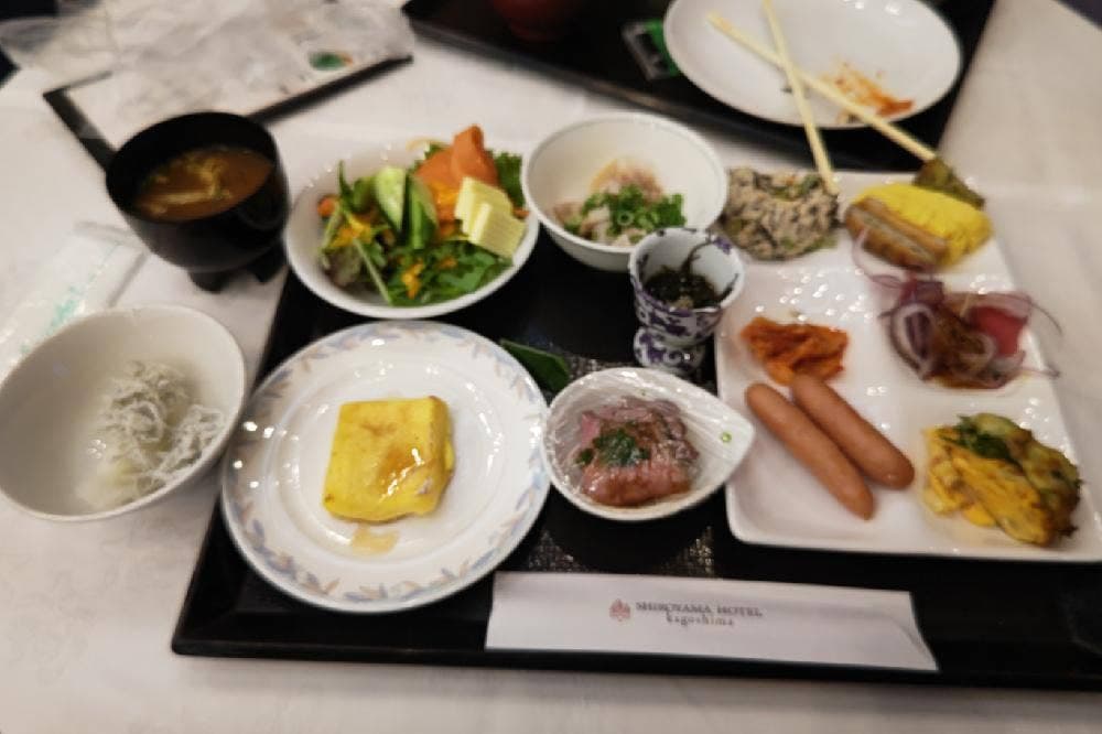 SHIROYAMA HOTEL kagoshima 朝食バイキング