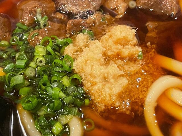 小倉 肉うどん ツラミ - サブ画像3
