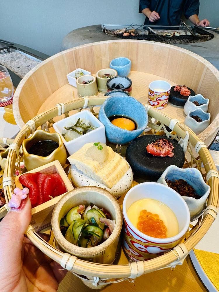 米と干物と