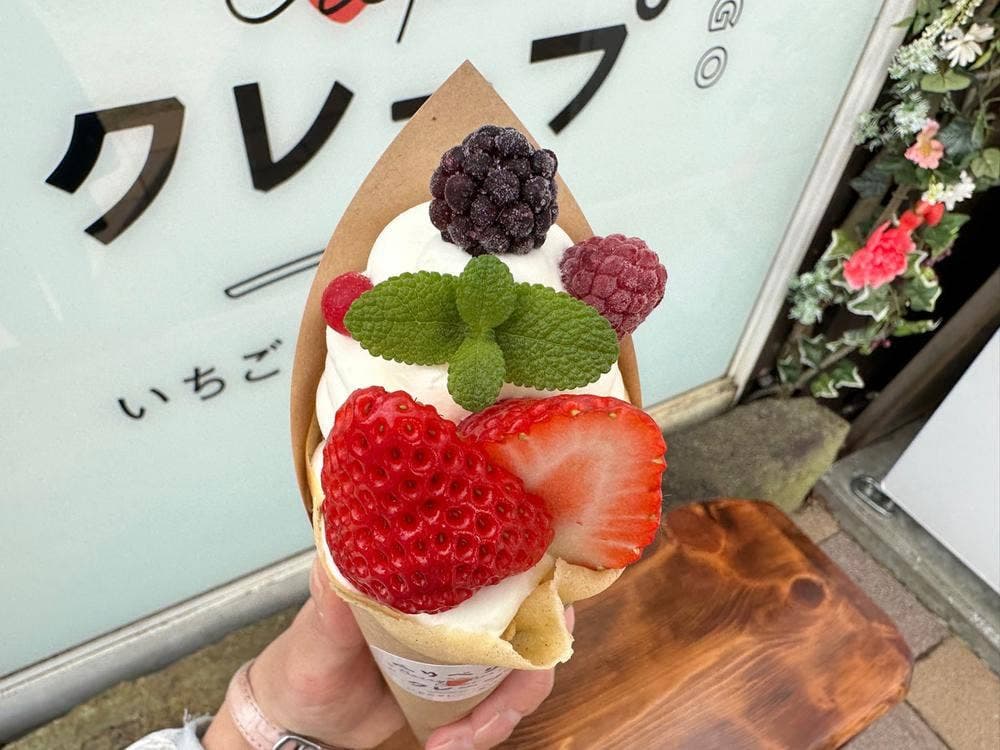 いちごクレープ専門店 ベリベリークレープ