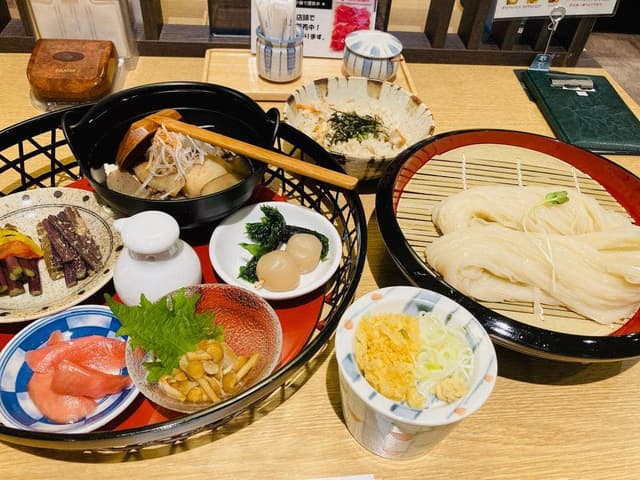 最上 楽農園 稲庭うどん 山菜 - サブ画像2