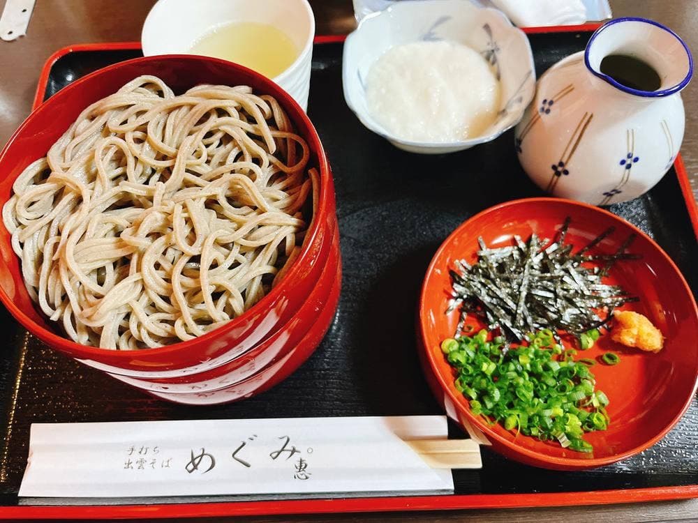 出雲そば めぐみ。惠