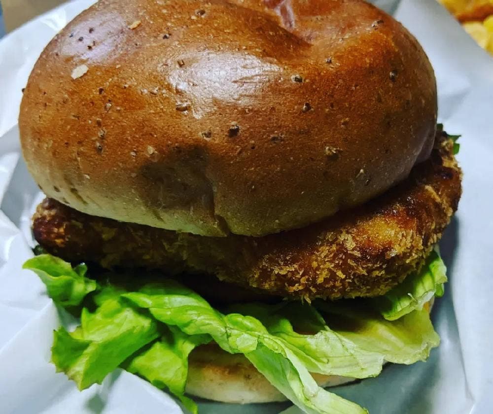 おさかなバーガー