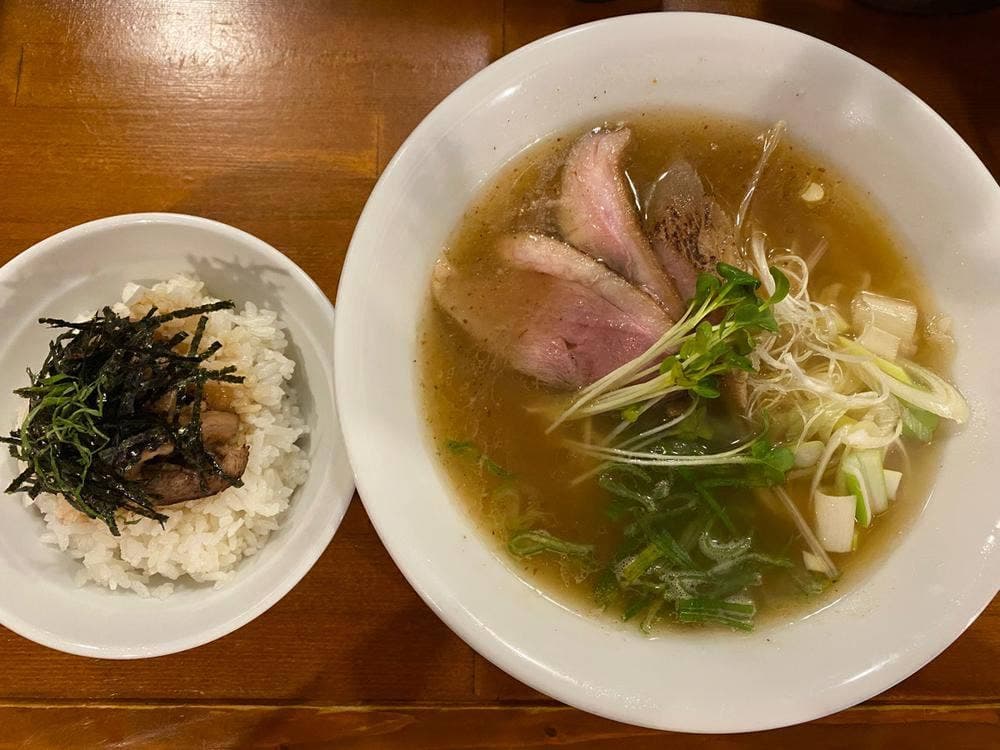 鴨だし中華そば 王鴨