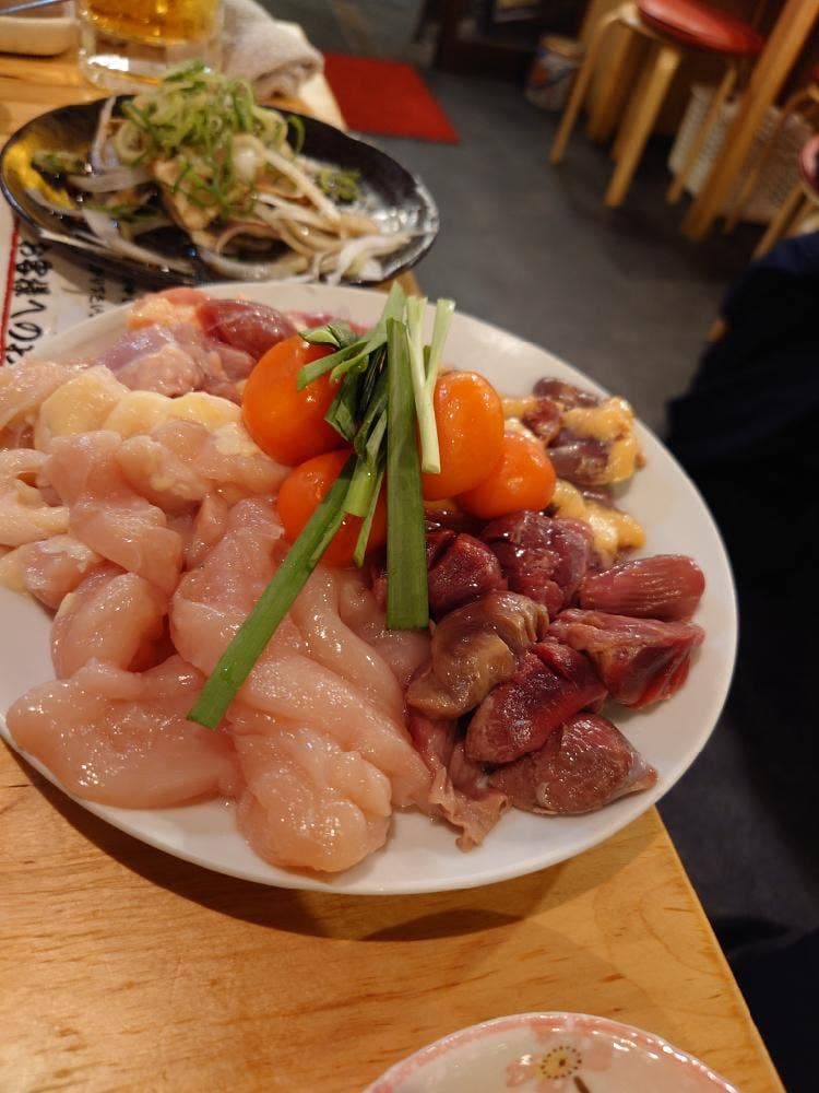 鶏焼き なかの食鶏 十三店