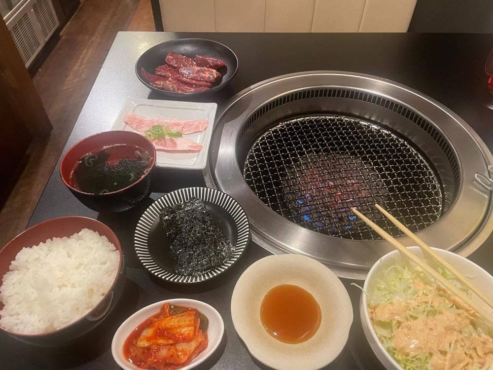 焼肉食道かぶり