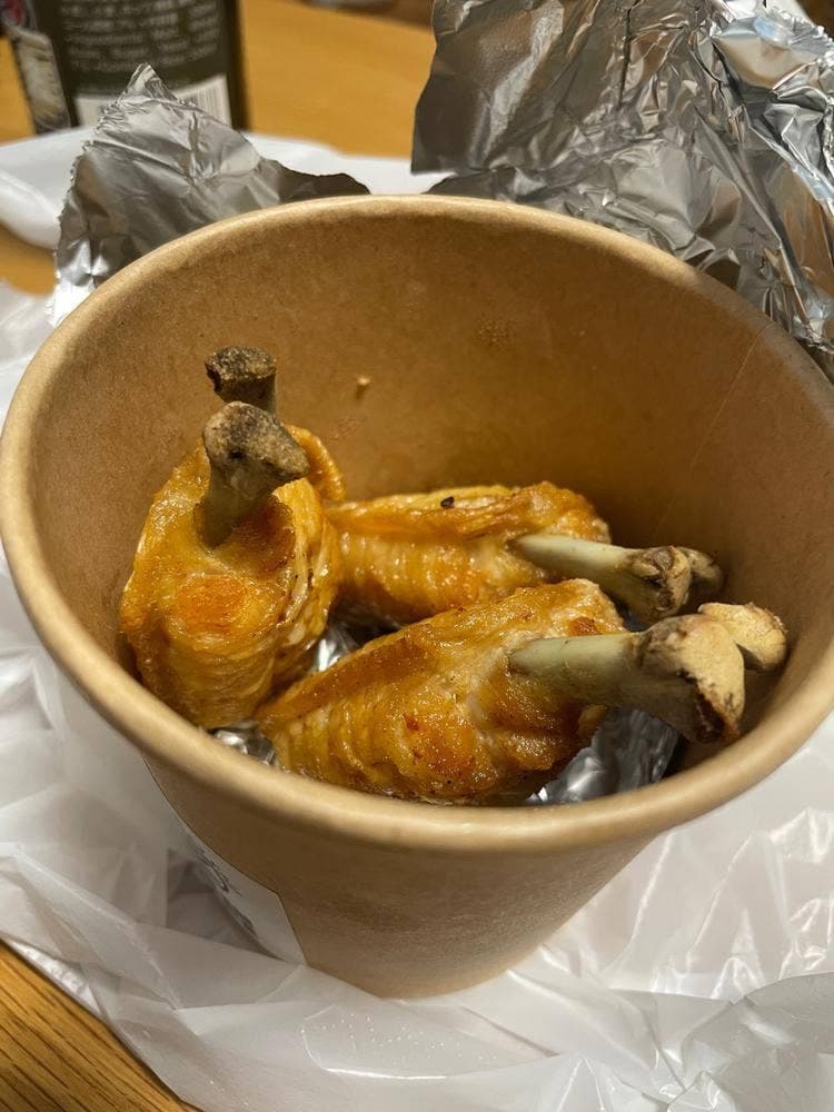 一夜干し唐揚げと出汁おにぎり CHICKEN PRINCE