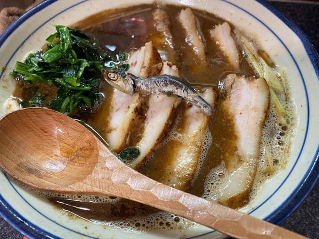 烈志笑魚油 麺香房 三く - サブ画像1