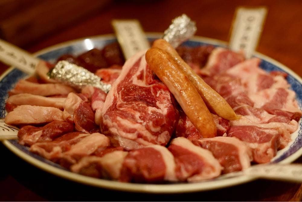 麻布の羊