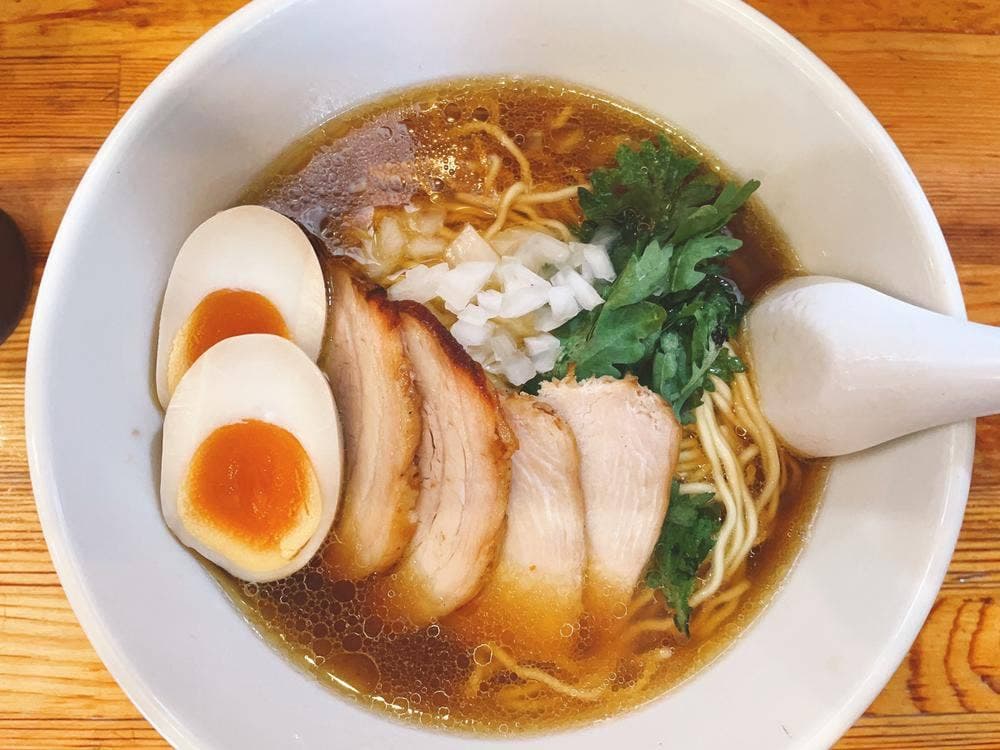 鶏ラーメン 極楽鳥