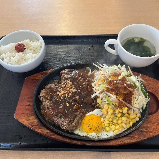 炭火焼きハンバーグ&ステーキ アトム - サブ画像1