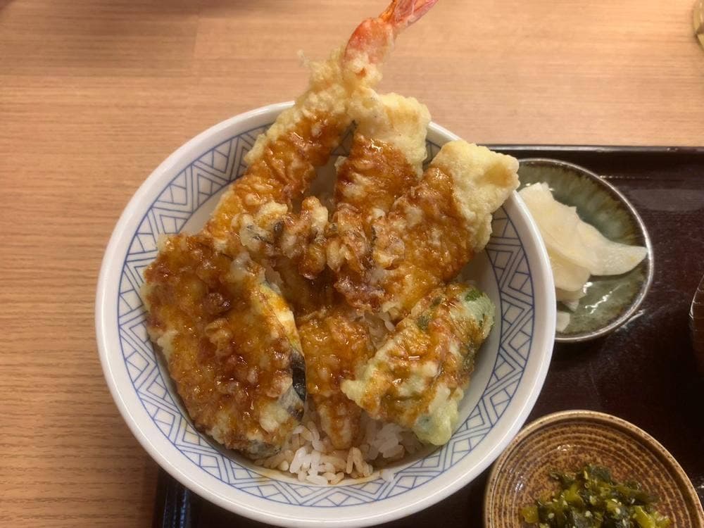 えび天丼 まる大