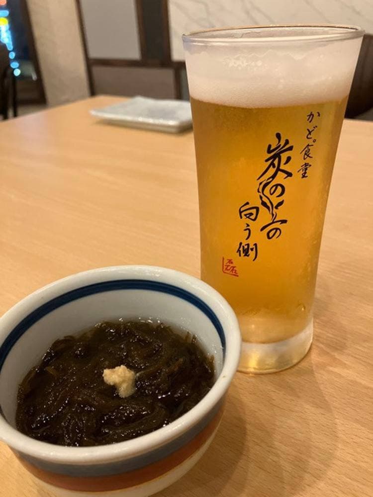 かど食堂 炭の上の向う側