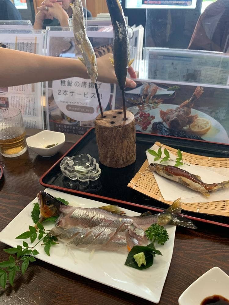 九頭竜天然鮎茶屋 さぎり屋