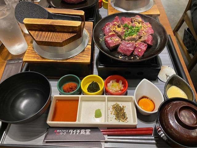 釜炊きごはんとハンバーグ タイチ食堂 マルエイガレリア店 - サブ画像2