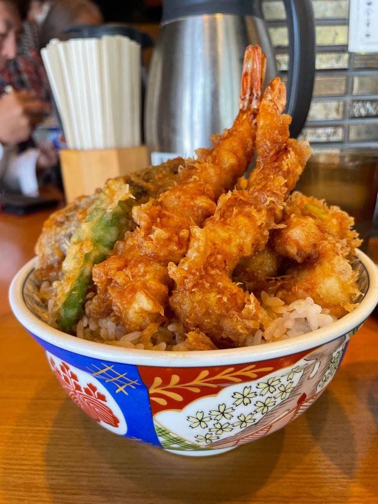 日本橋 天丼 金子半之助 神田小川町店