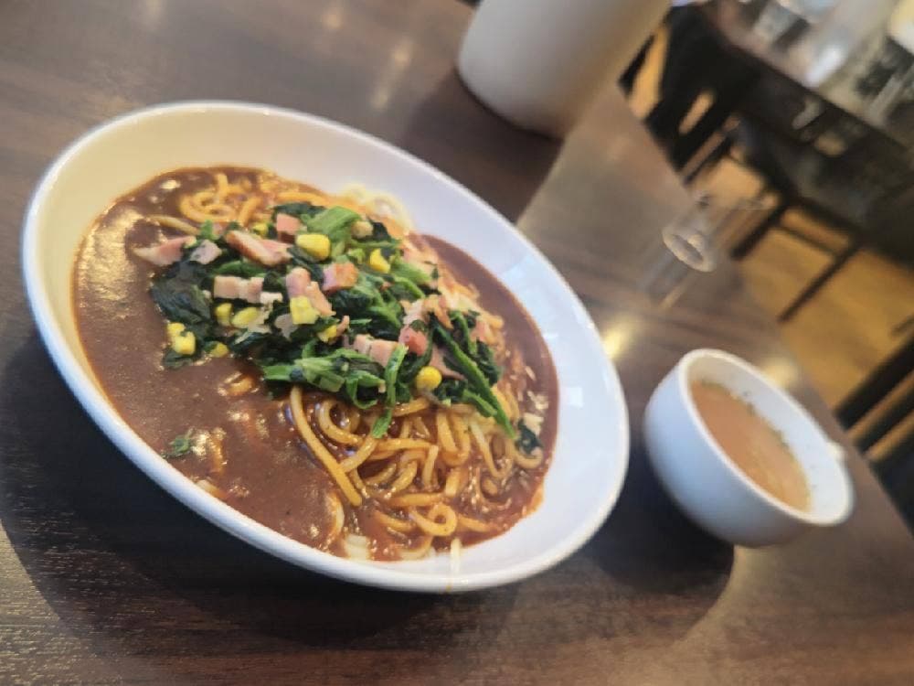 自家製生パスタ あんかけパスタ ラ・ピーニャ