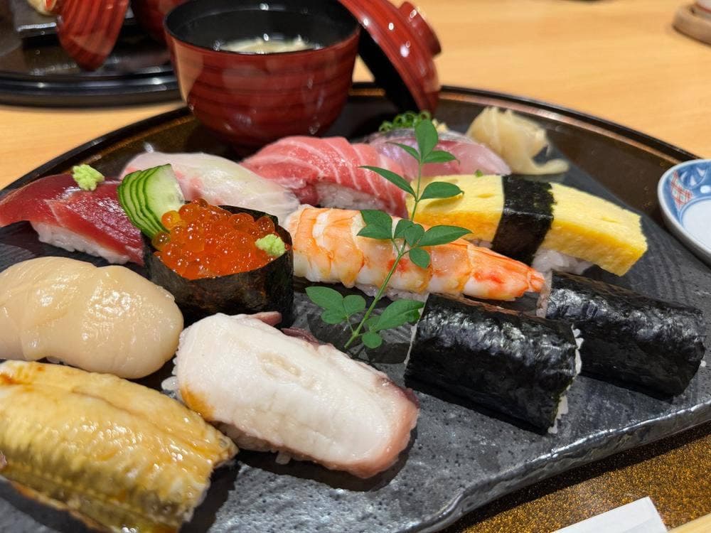 穴子の魚竹寿し
