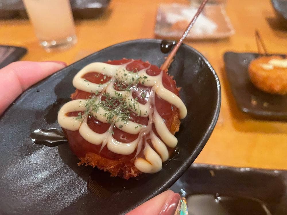 創作串かつ 180°C