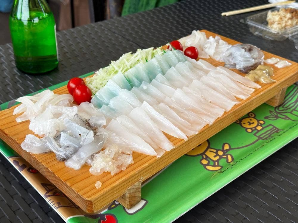 黒潮亭 いか船頭 道の駅なかとさ