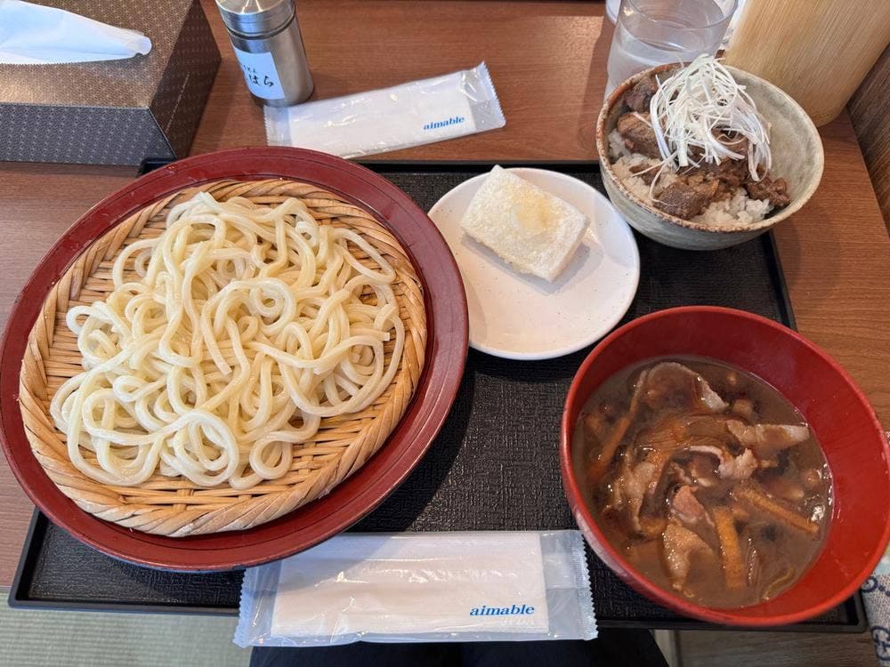 肉汁うどん まえはら