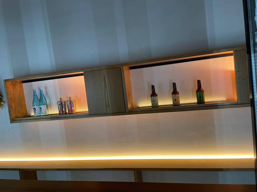 千代の園 酒造の片隅で角打ち