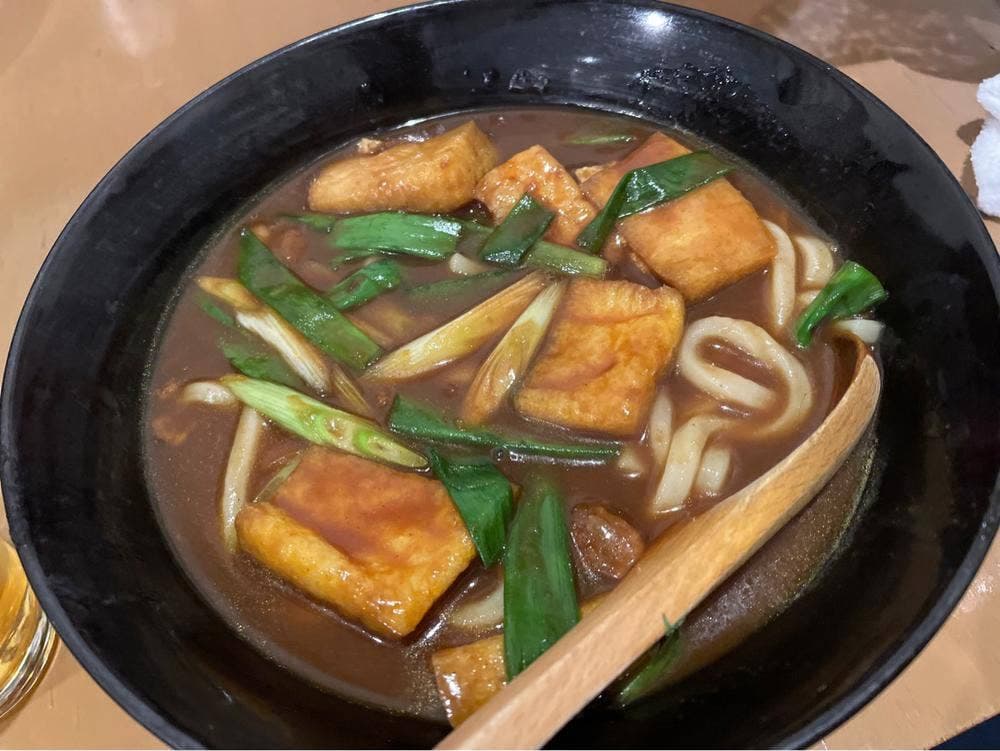 釜揚げうどん 帯