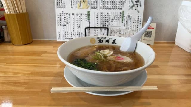 青竹手打ち佐野ラーメン 加州屋 - サブ画像2