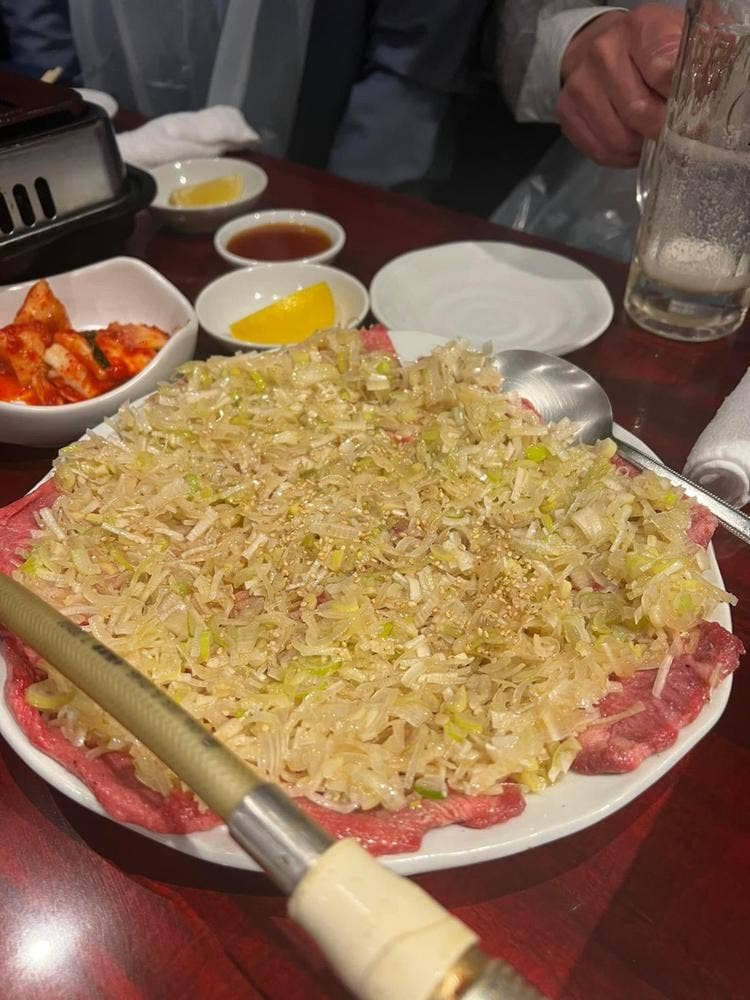 ホルモン焼肉 キムチ