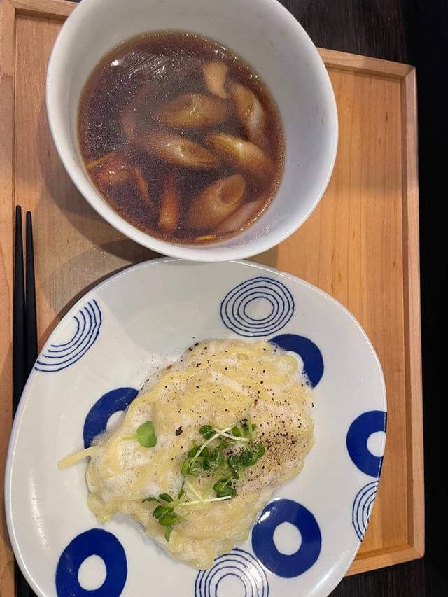 鴨つけめんと炊き込みご飯 鴨ふじ - サブ画像1