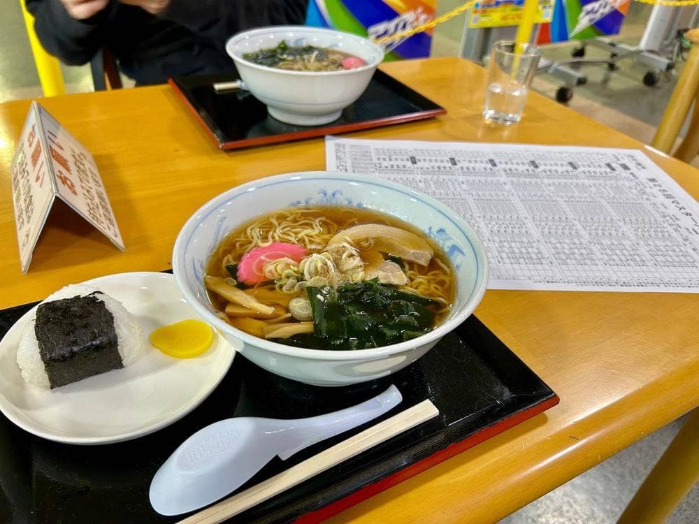 ボートピアなんぶ 食堂