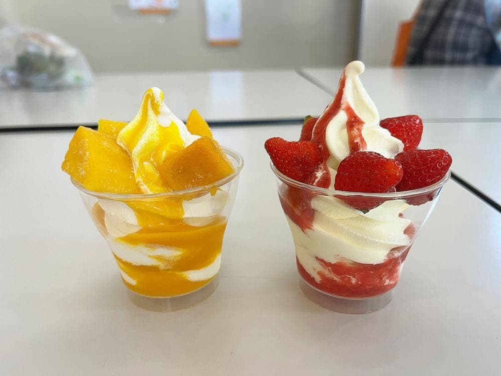 東谷山フルーツパーク くだもの館 売店