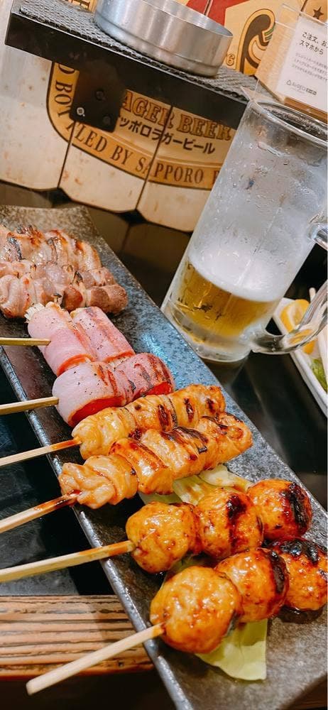 串焼き まっすぐ