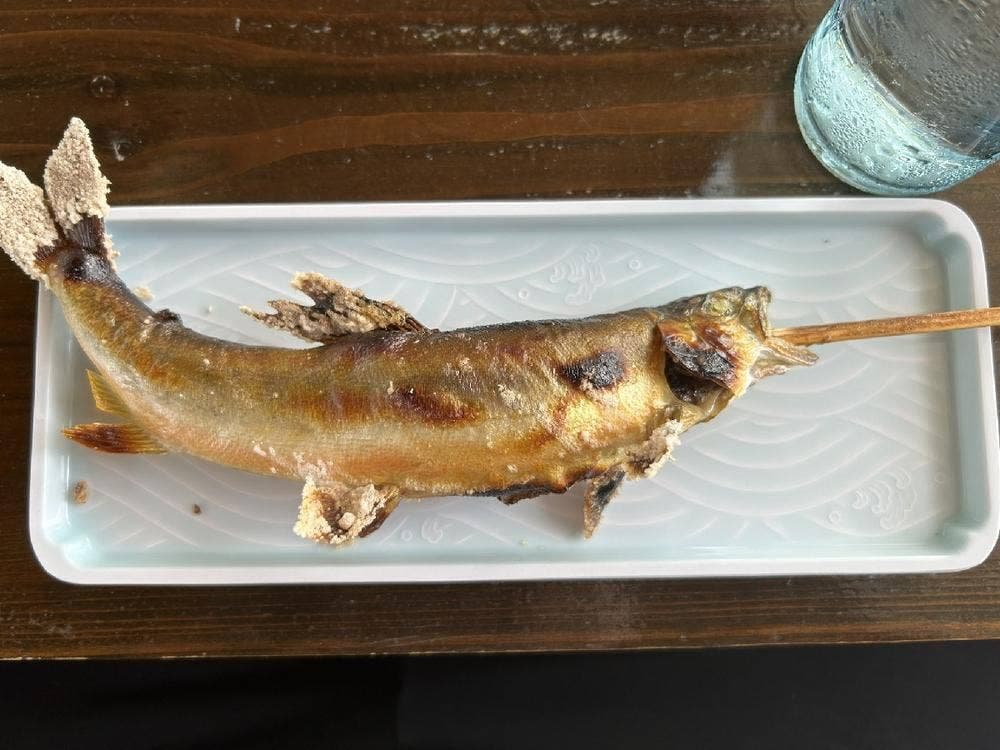 日田鮎やな場茶屋