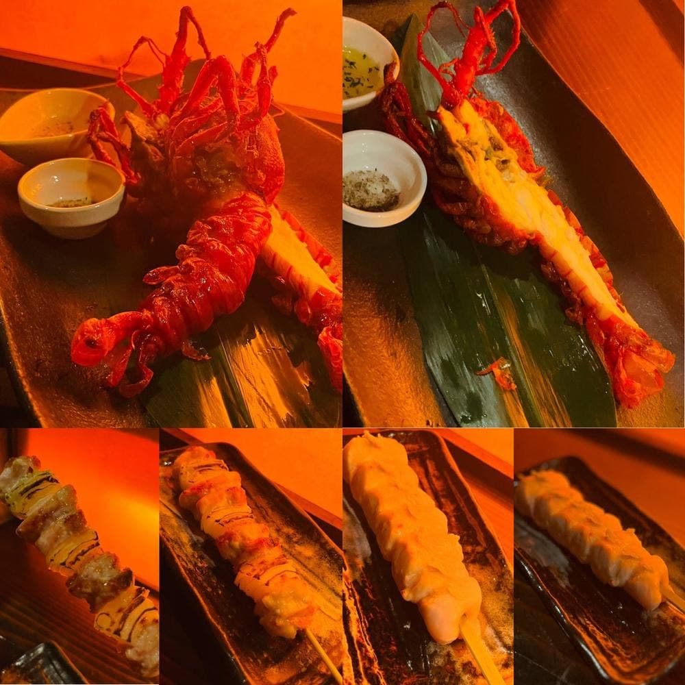 煙間炭火串焼