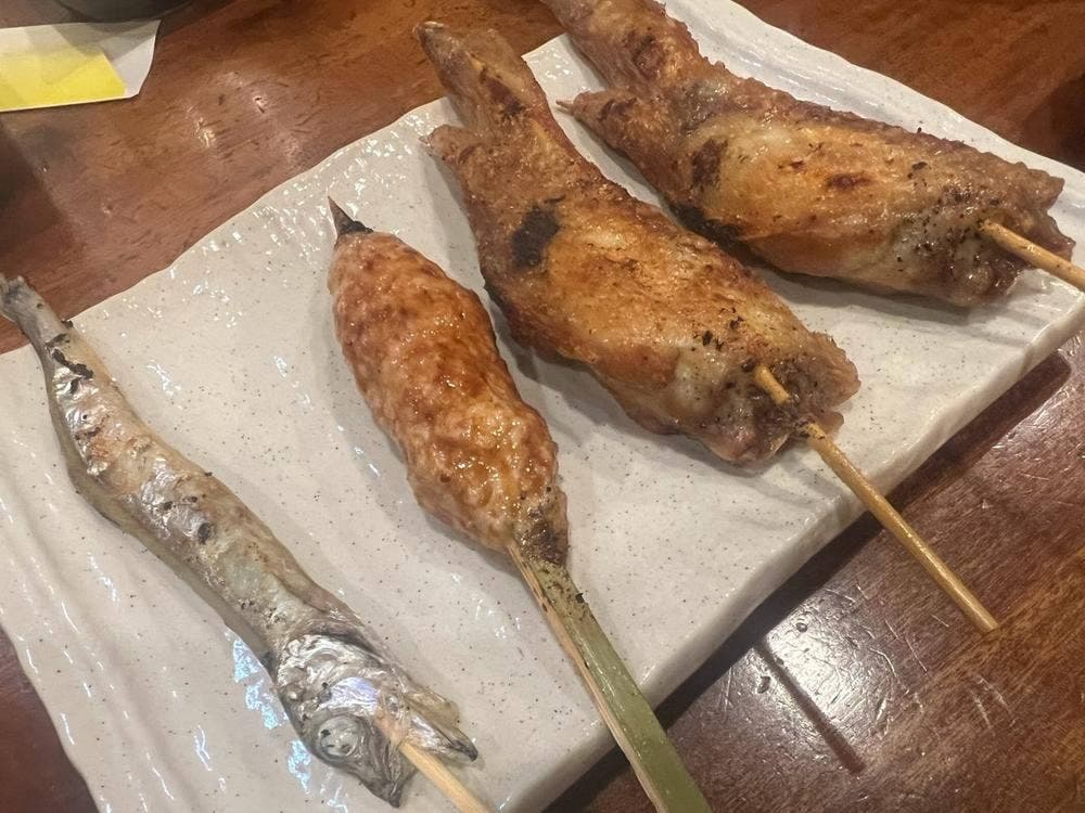 炭火焼鳥 鶴と熊