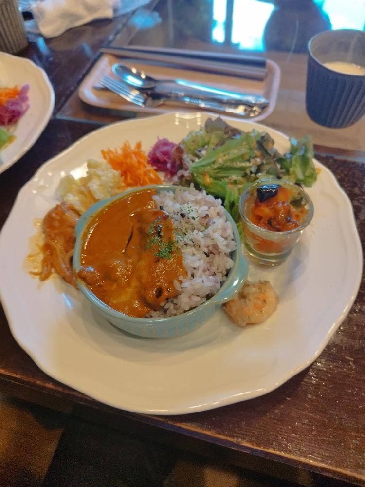 古民家カフェ 硯山亭 the green garden