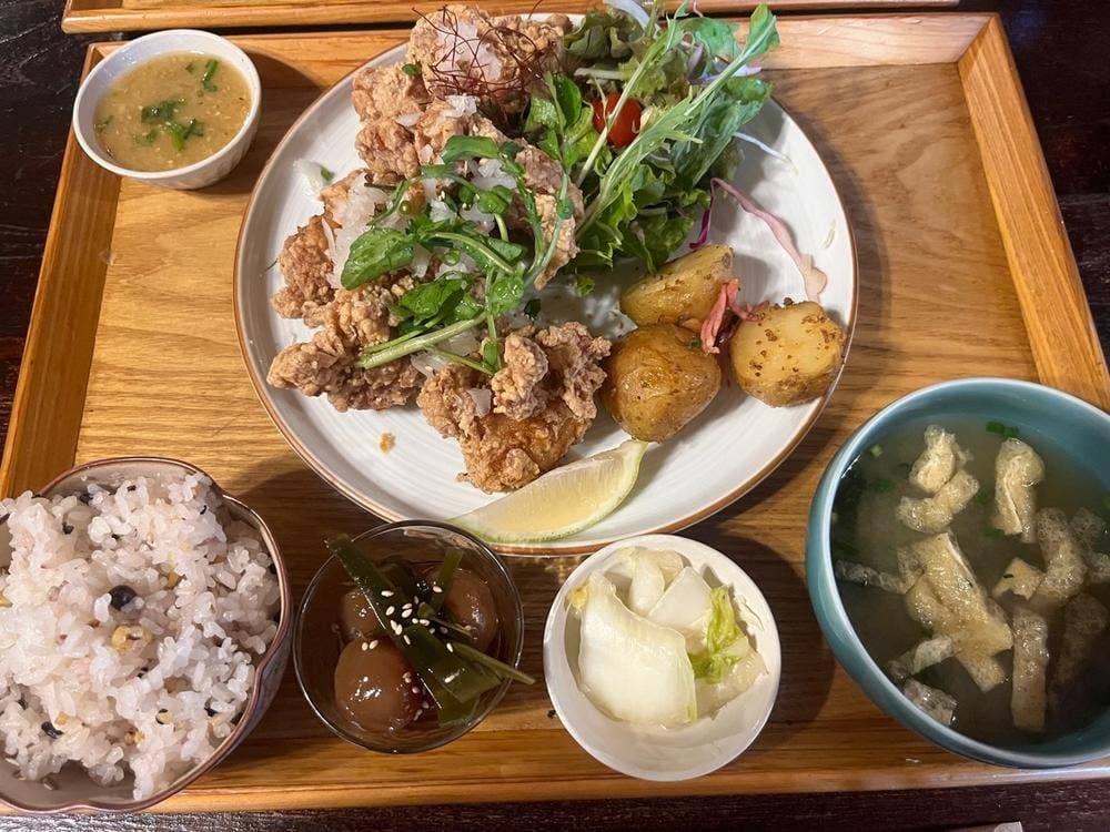 麦と米