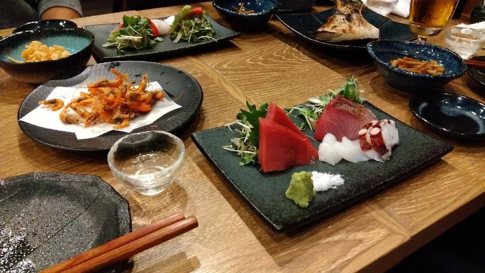 日本酒と肴いただき