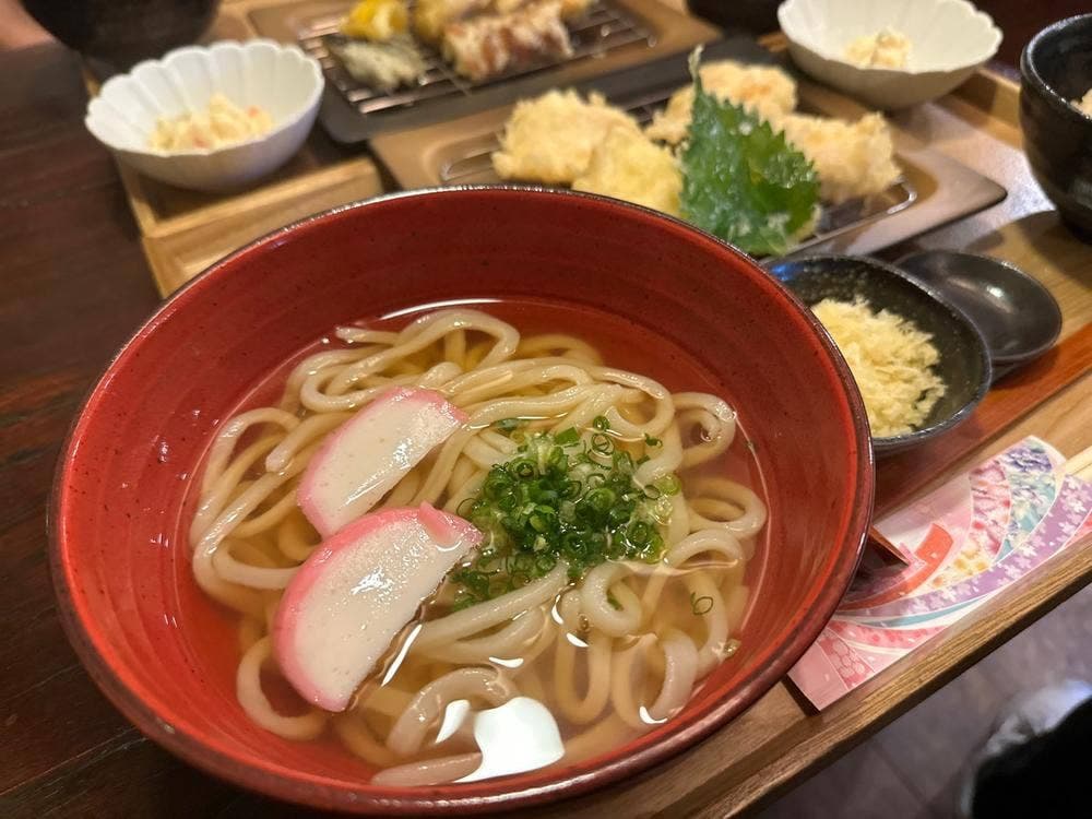 うどんと天ぷらのこころ