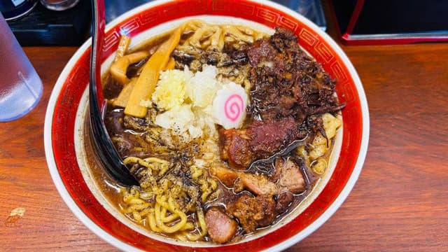 モンナカブラックラーメン 千変万化 - サブ画像2