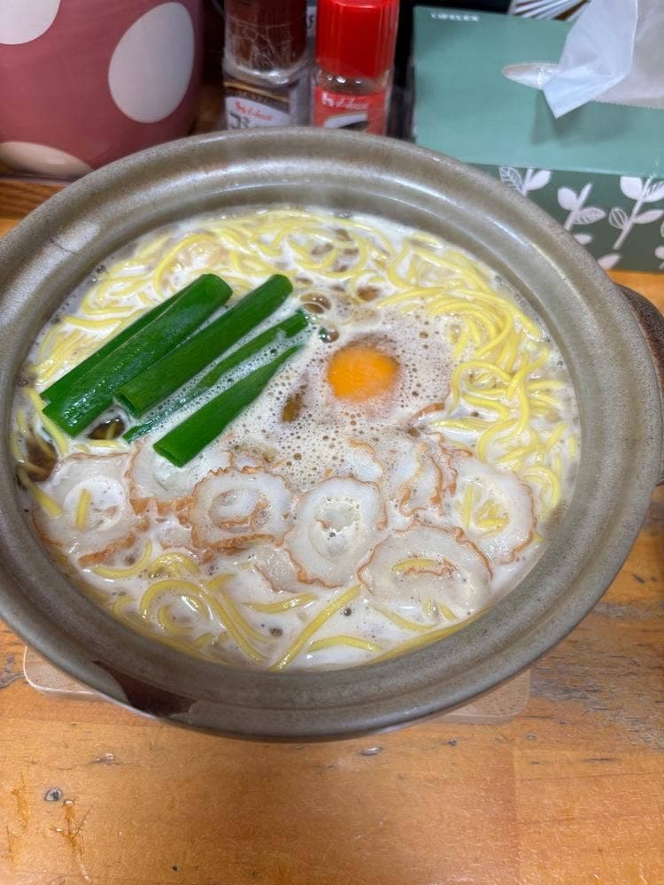 鍋焼きラーメン千秋