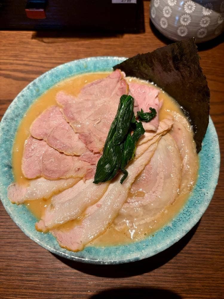 鶏soba 鶏真