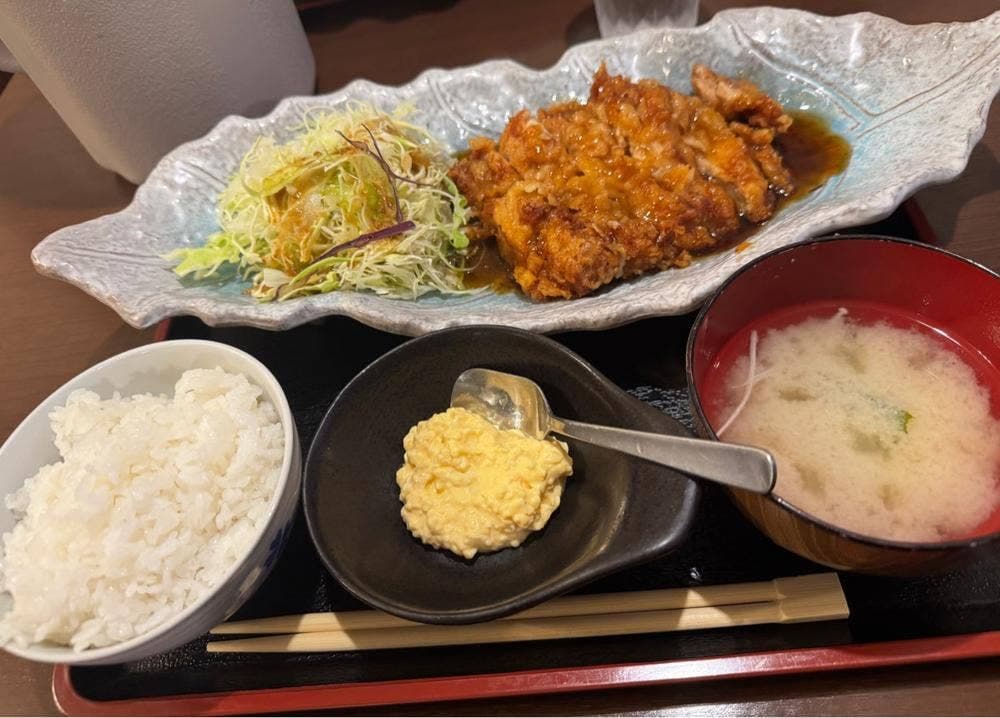 黒酢チキン南蛮定食 たかもとや 小池原店