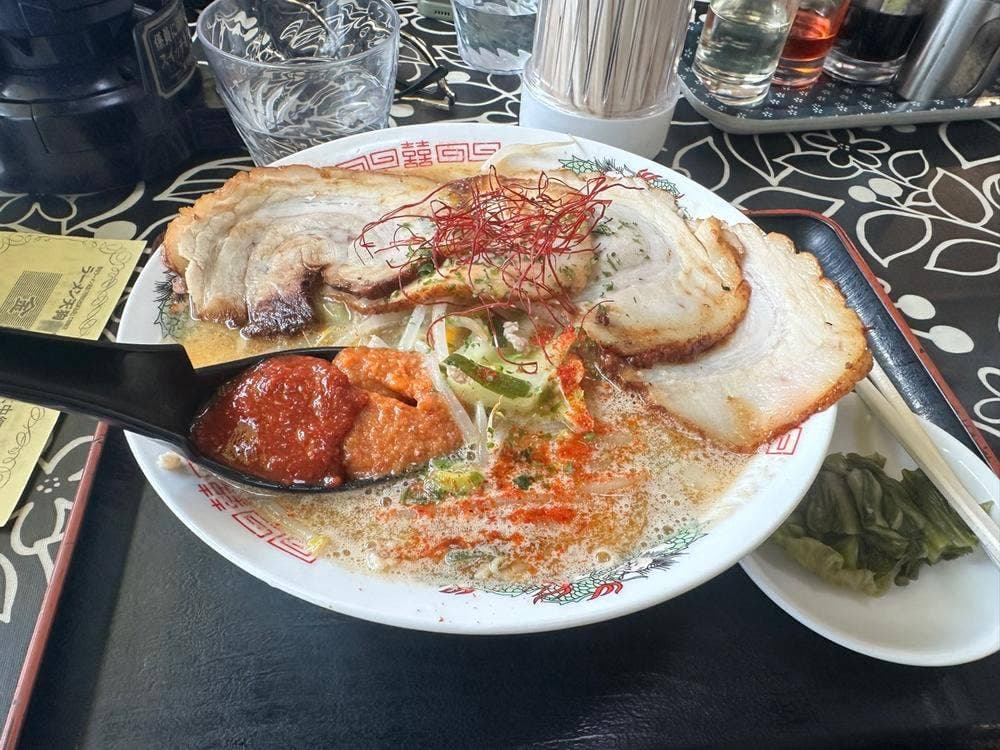 ラーメン 天狗山 寒河江中郷店