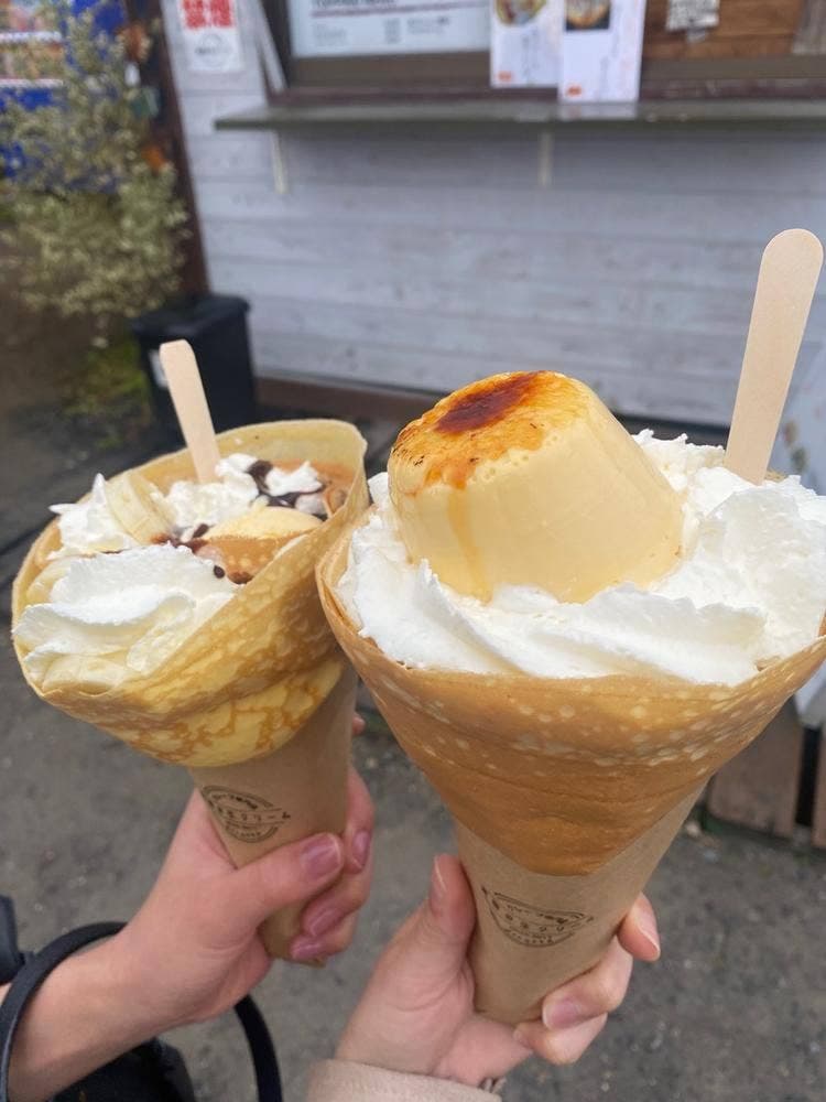 究極の生クリームクレープ専門店 giraffe