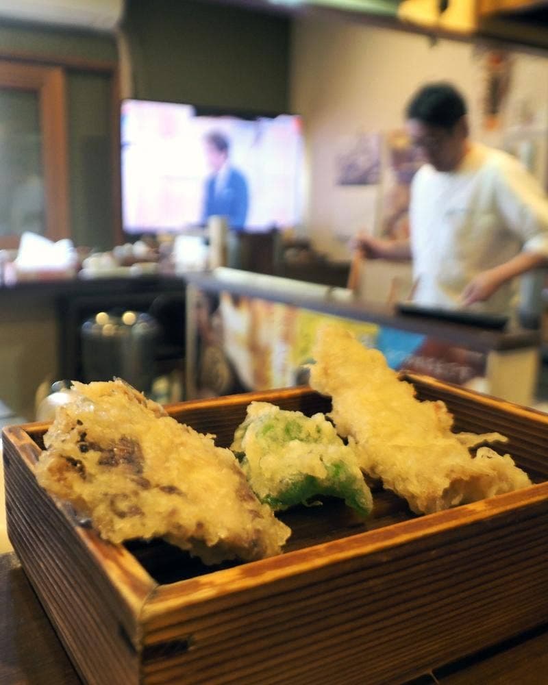 てんぷら はちわれ