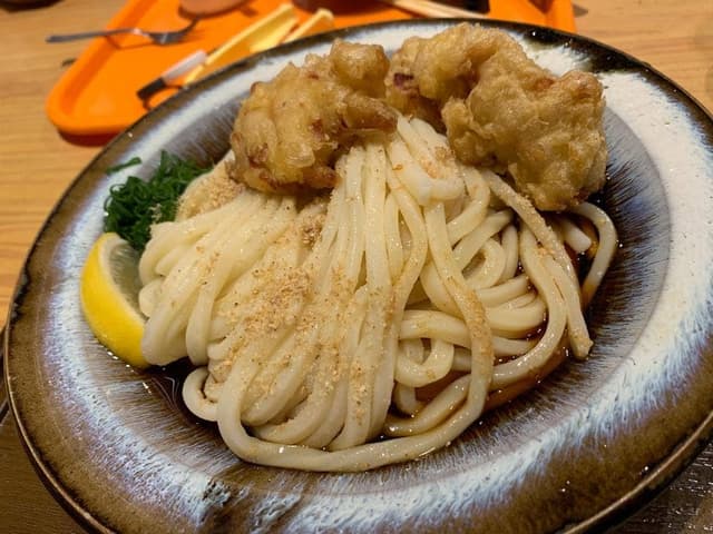 天然大海老天丼 自家製おうどん 白狐 - サブ画像1