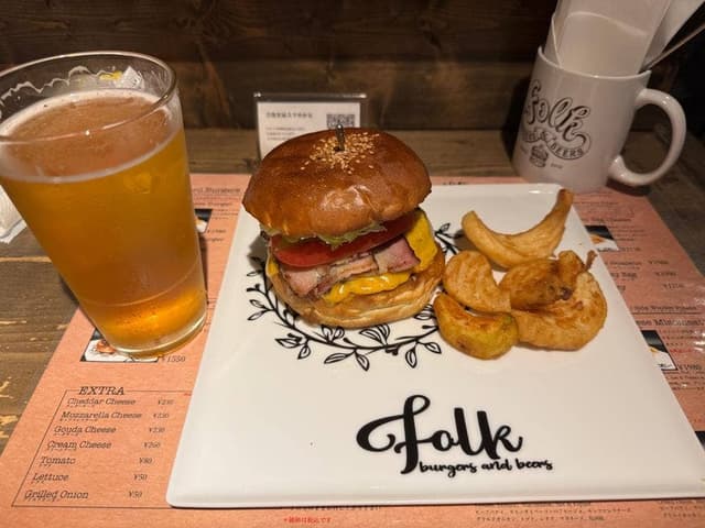 folk burgers & beers - サブ画像2