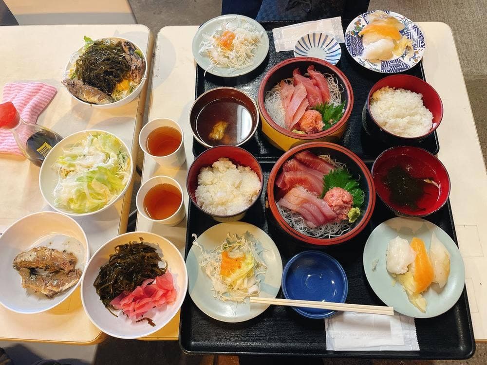 食事 魚市場 土浦魚市場